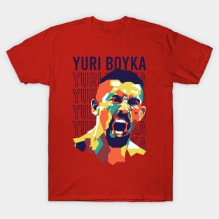 Yuri Boyka On WPAP Art T-Shirt